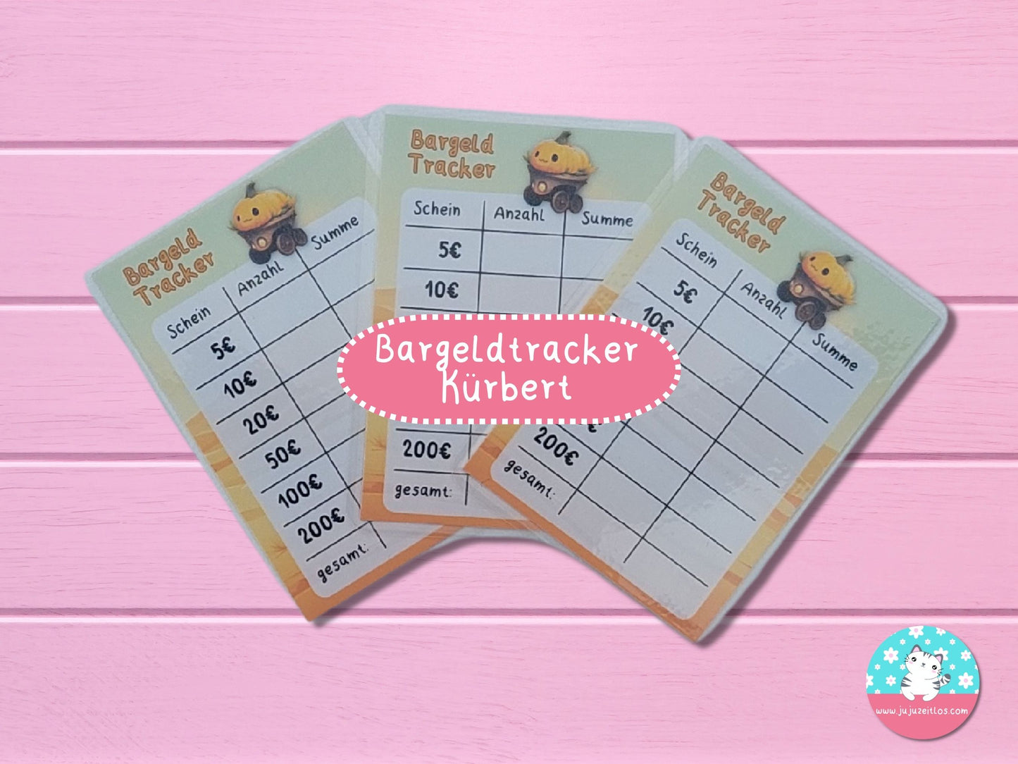 Bargeld Tracker Kürbert ♡Bargeldtracker♡