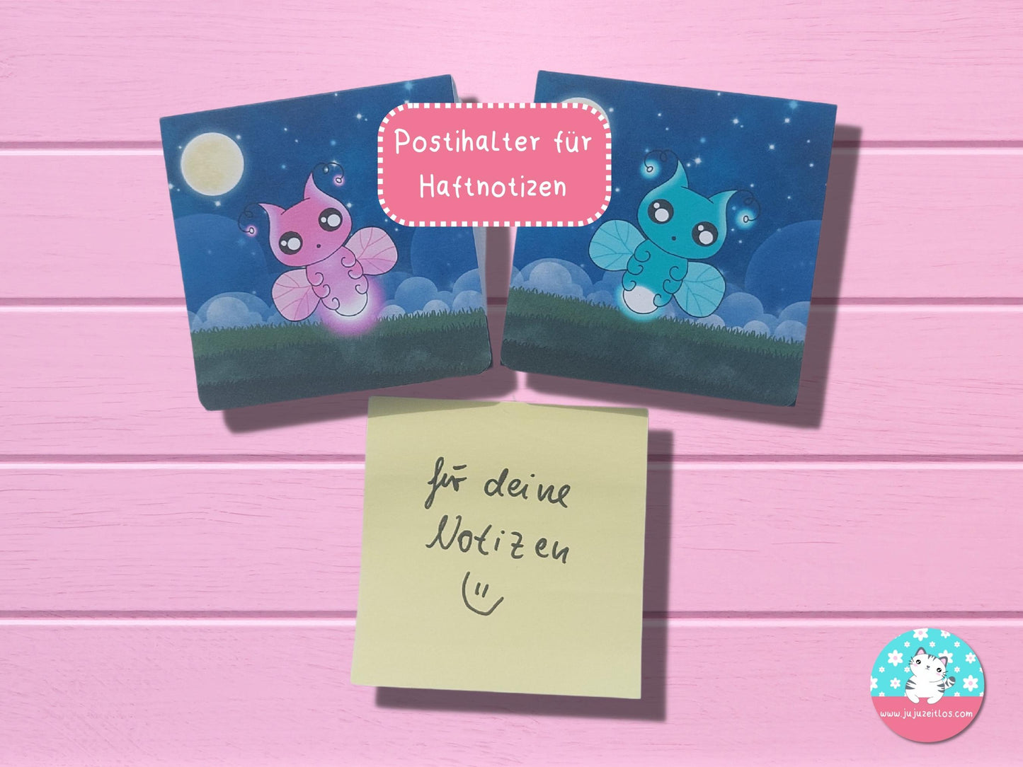 Postihalter Glühwürmchen ♡Memo & Notizen♡