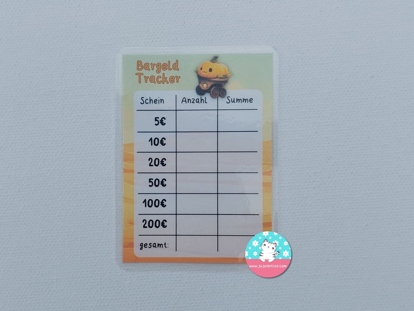 Bargeld Tracker Kürbert ♡Bargeldtracker♡