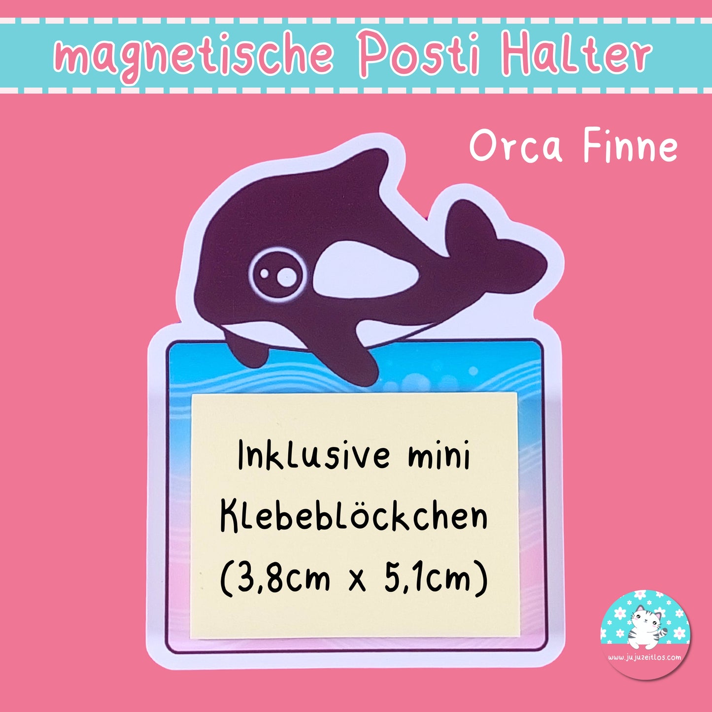 magnetische Postihalter - Orca Finne