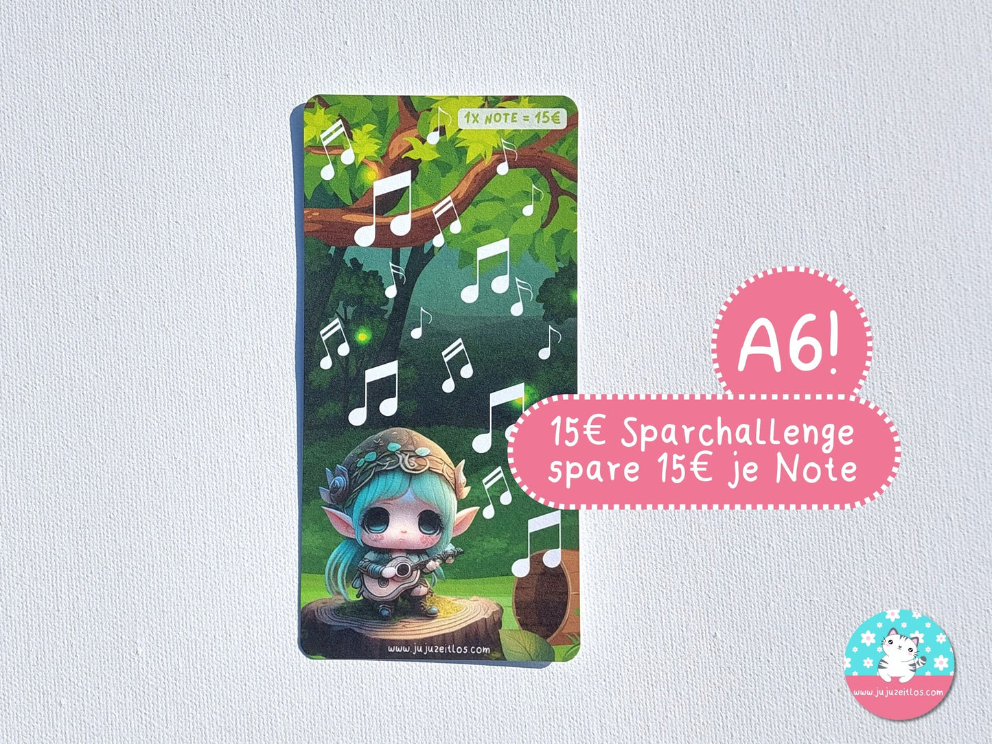 15 Euro Challenge Musik ♡Sparchallenge A6♡