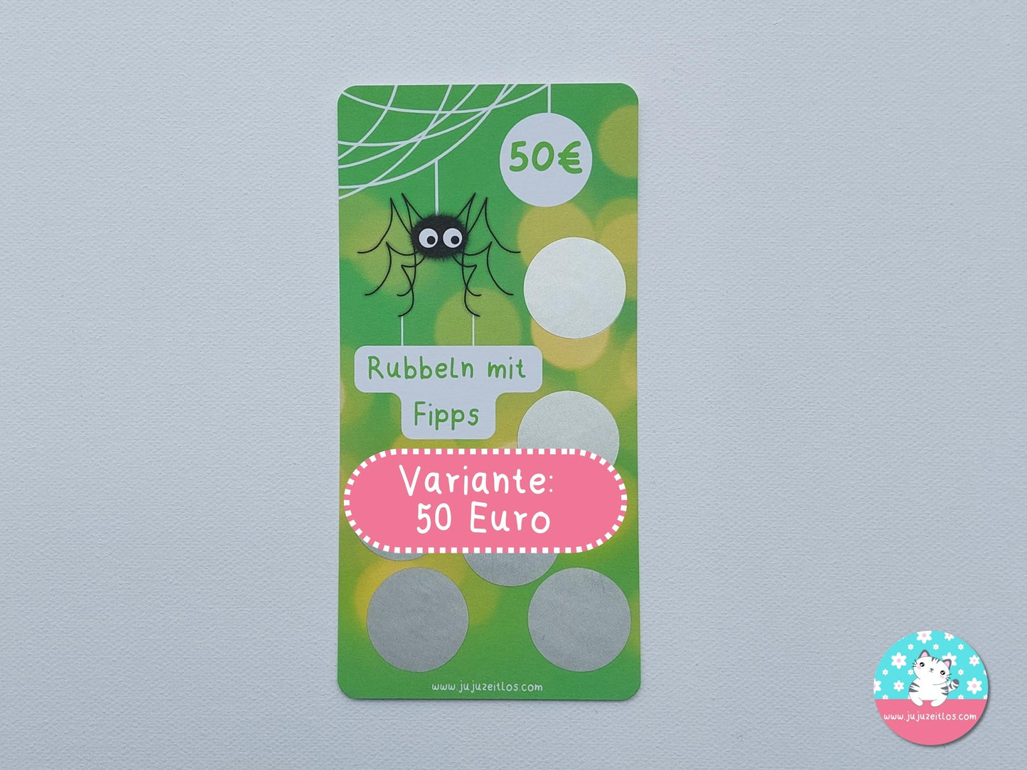 Rubbelchallenge Fipps 50€ & 100€ ♡Sparchallenge A6♡