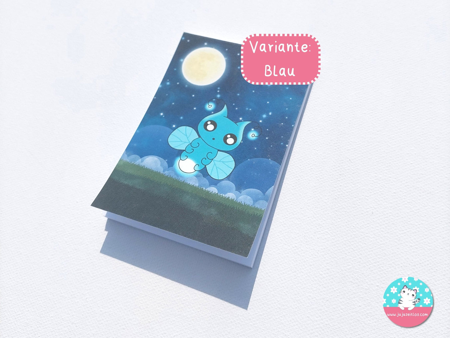 A7 Notizblock Glühwürmchen ♡Memo & Notizen♡
