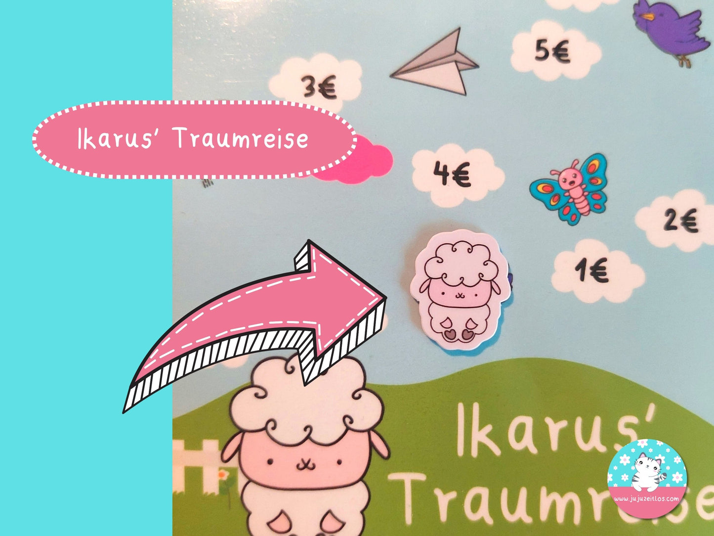 besondere Spielfiguren für Sparspiele ♡Sparspiel A6♡