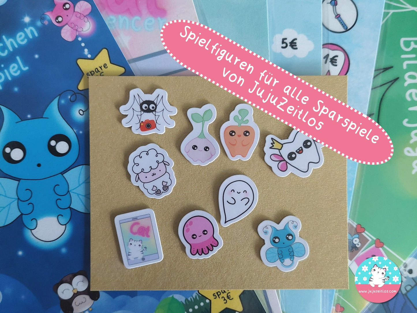 besondere Spielfiguren für Sparspiele ♡Sparspiel A6♡