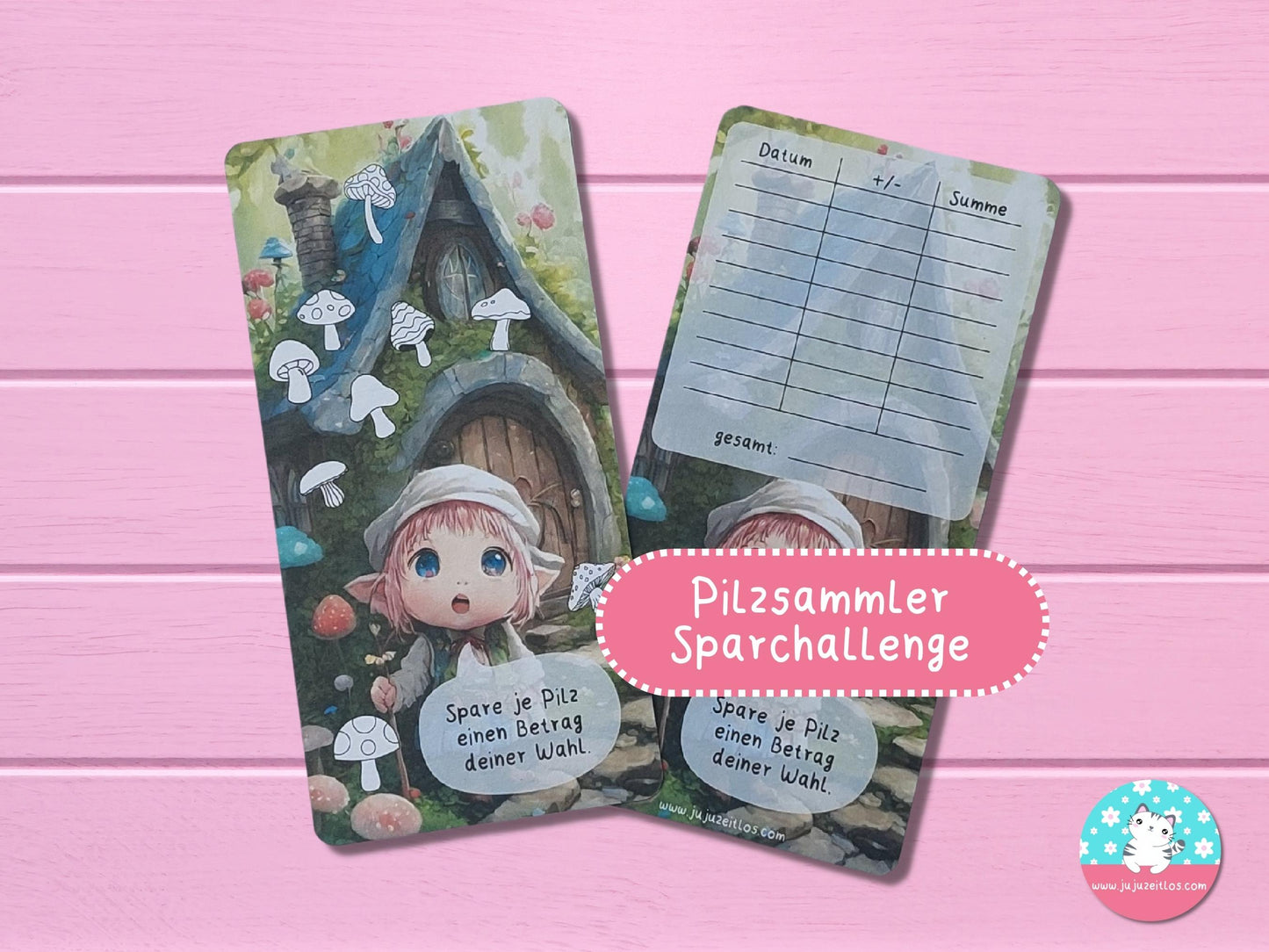 Pilzsammler ♡Sparchallenge A6♡