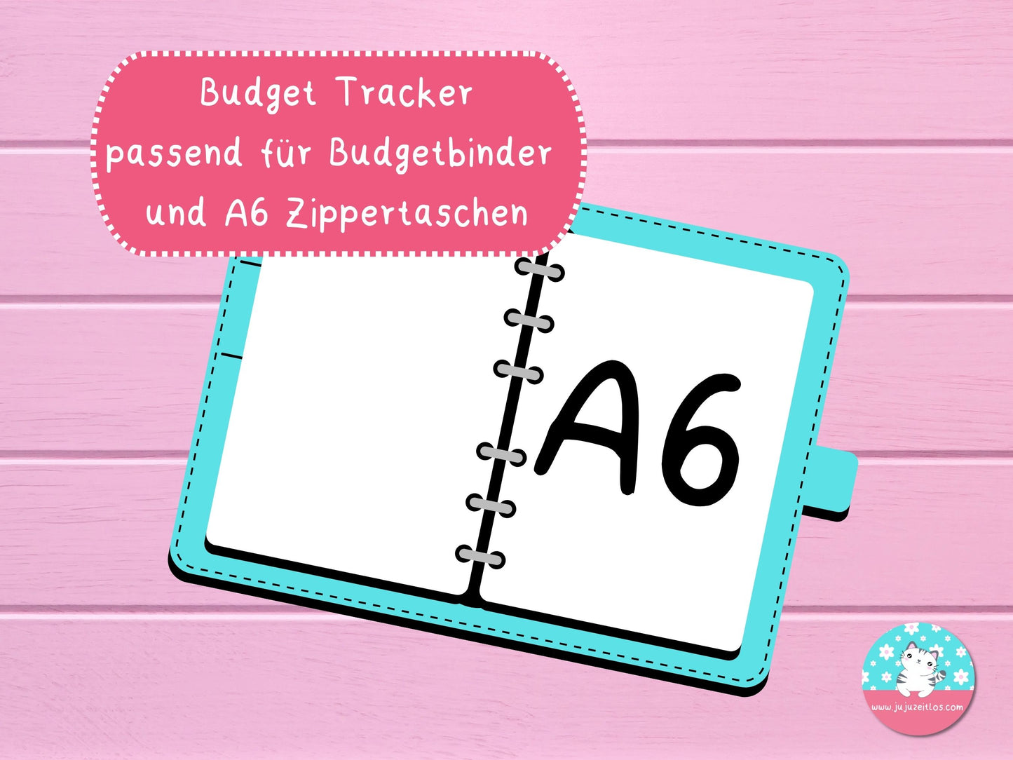 Budget Tracker Sterne ♡Tracker & Co. als Download A6♡