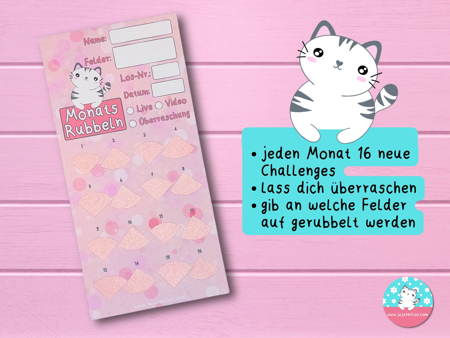 Dezember 2023 ♡Monats Rubbeln♡