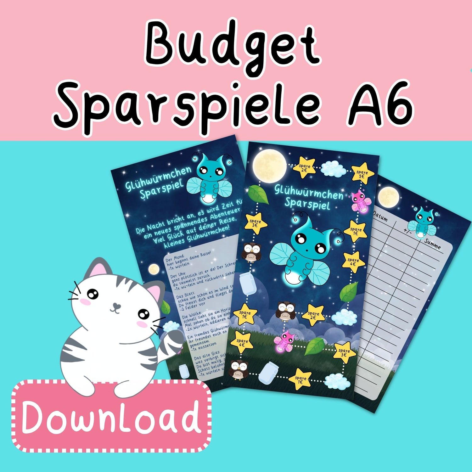 ♡Budget♡ - Sparspiele A6