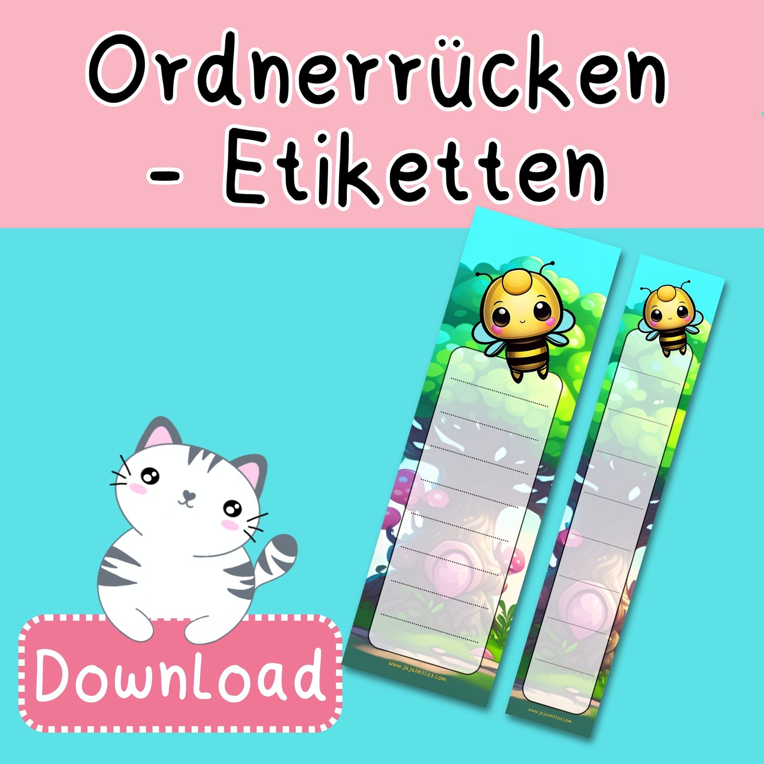 Ordnerrücken - Mach es dir schön & übersichtlich!