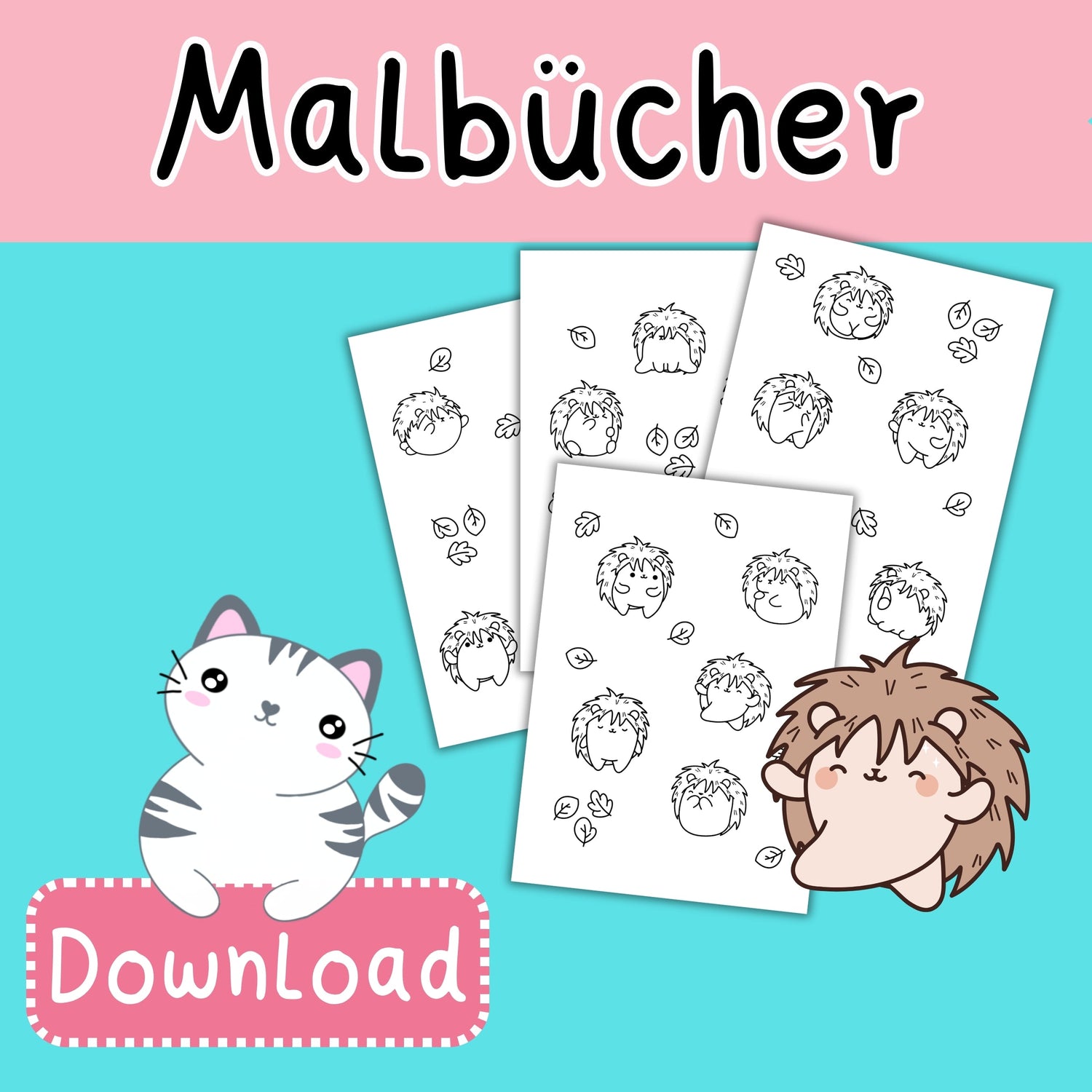 Malbücher - Male dich glücklich!