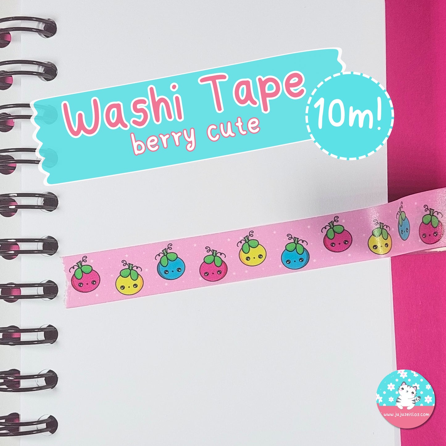 Washi Tape berry cute