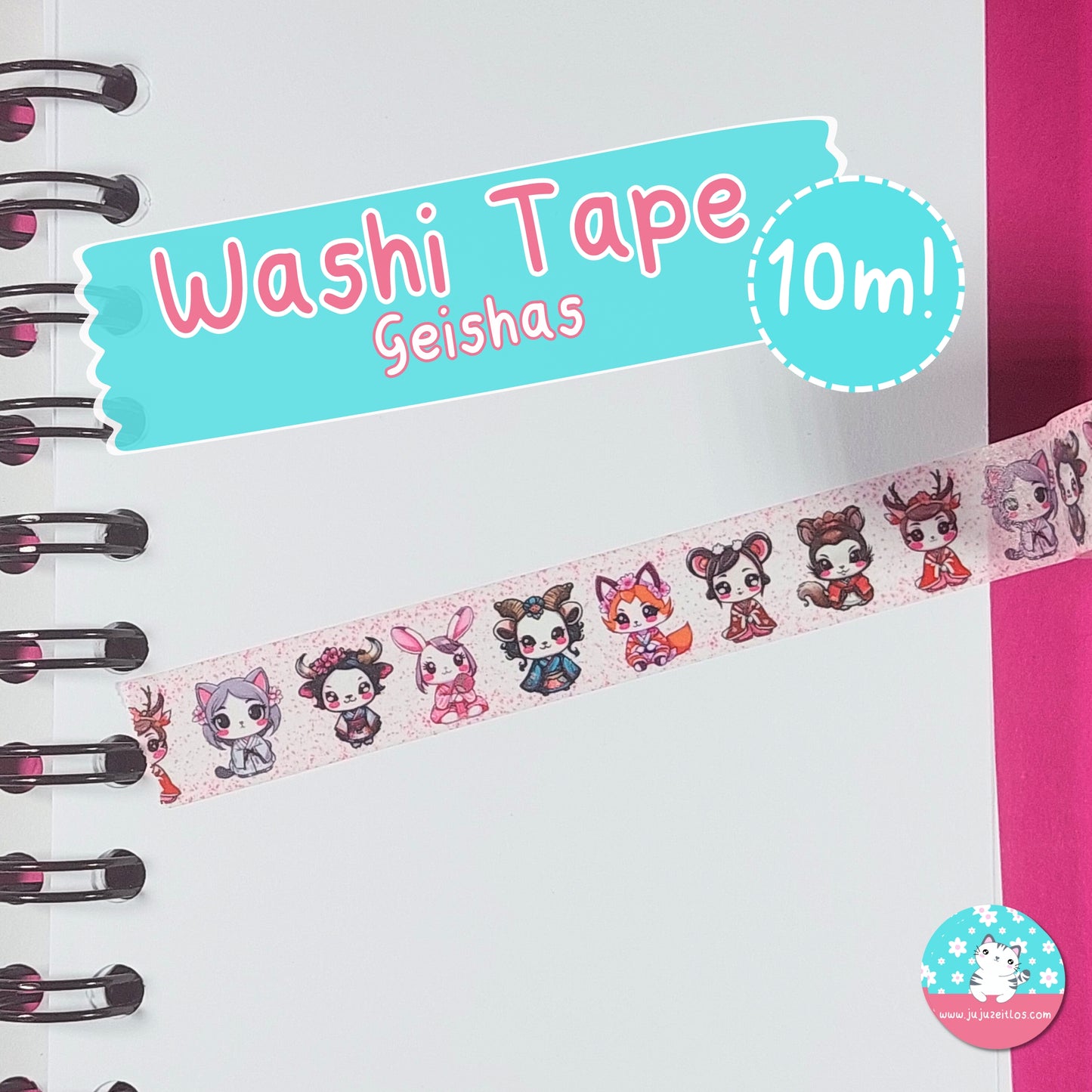 Washi Tape Geishas