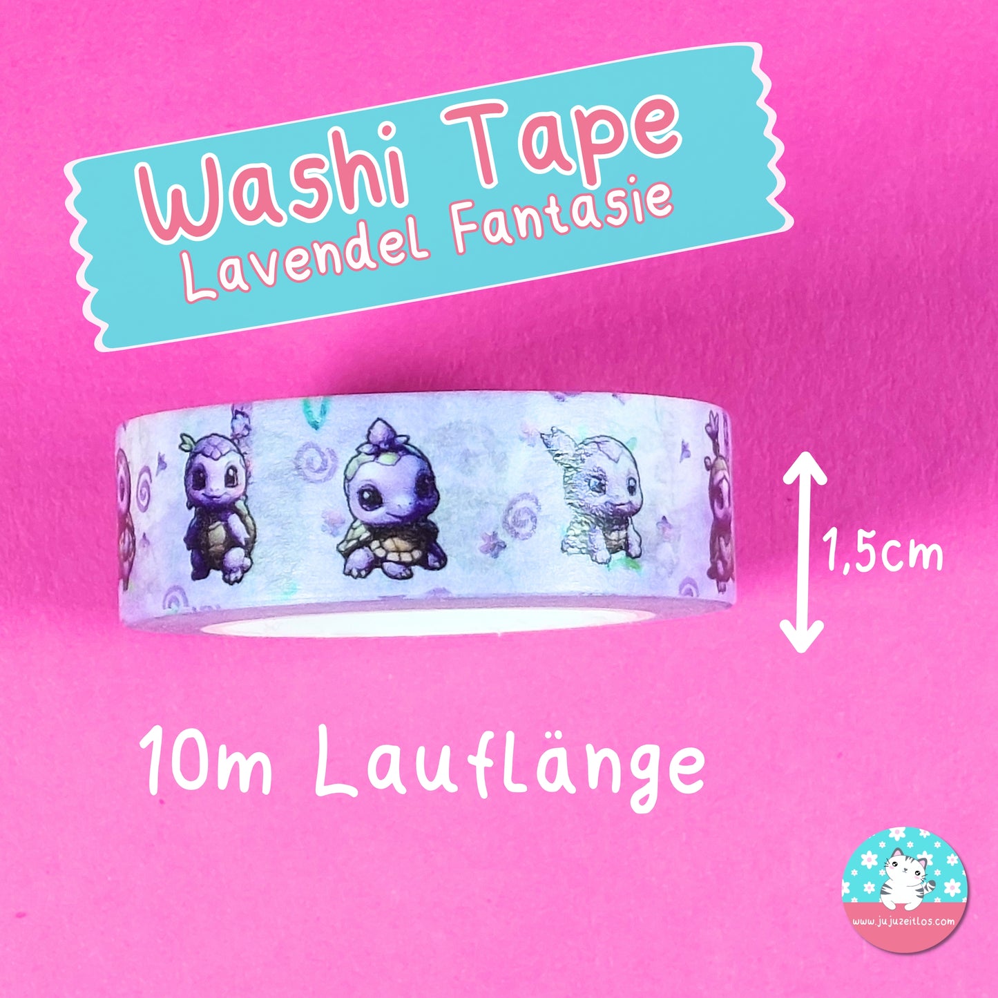 Washi Tape Lavendel Fantasie