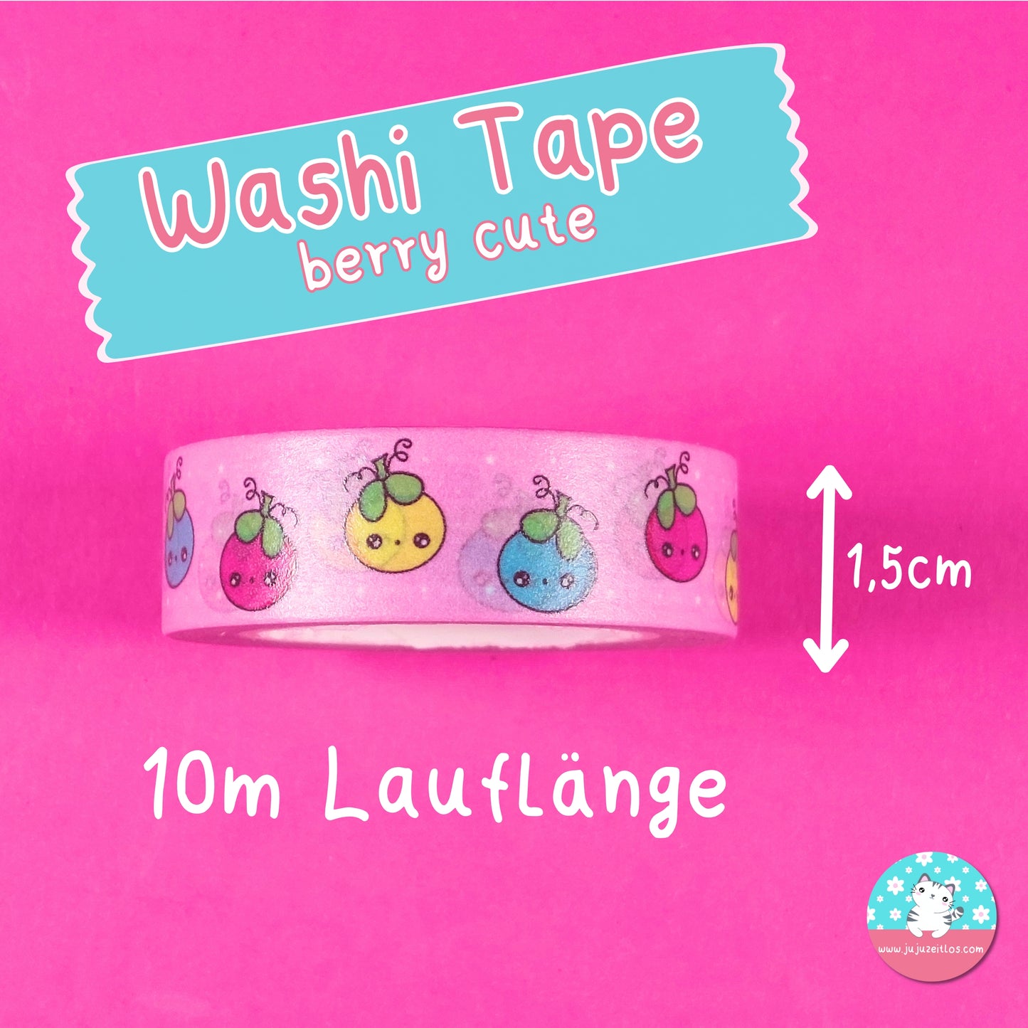 Washi Tape berry cute