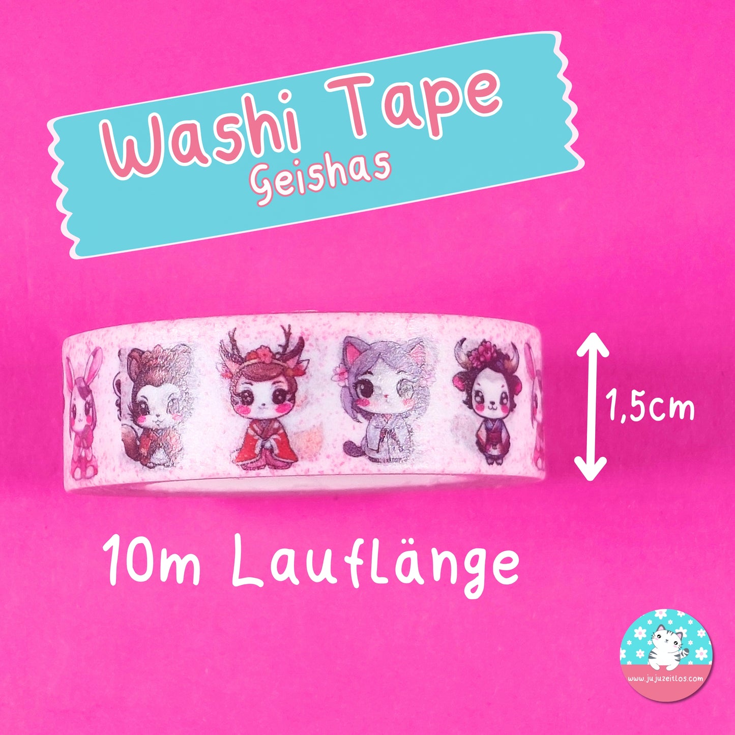 Washi Tape Geishas