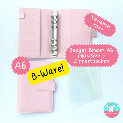 %B-WARE% A6 Budget Binder ♡Binder & Zippertaschen♡