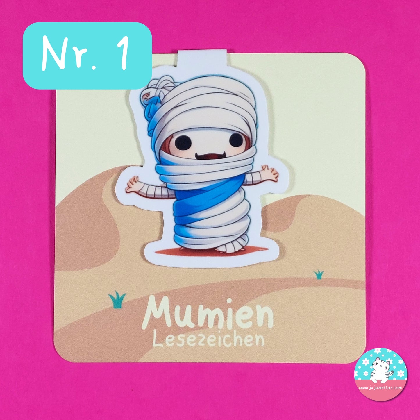 magnetische Lesezeichen Mumien