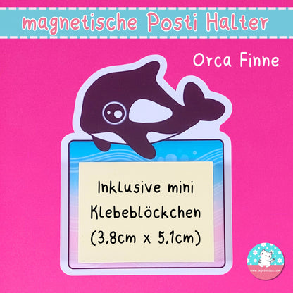 magnetische Postihalter - Orca Finne