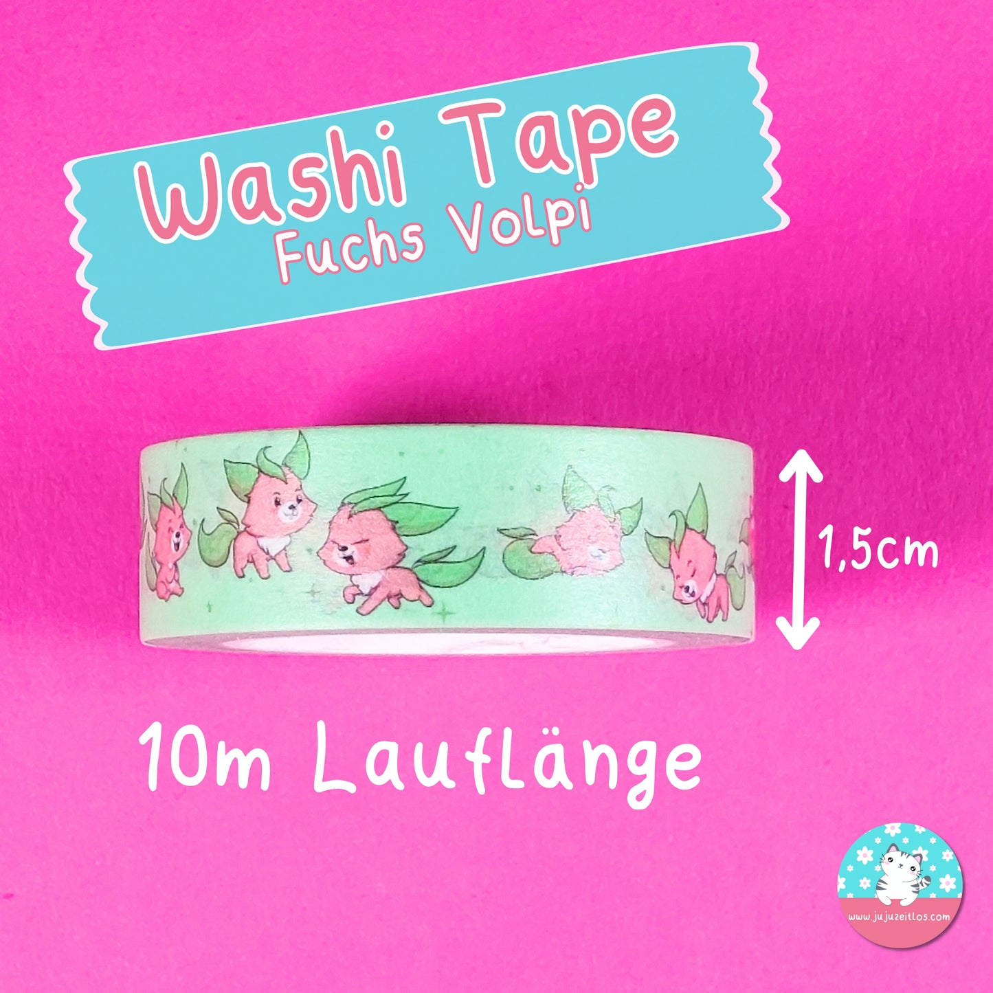 Washi Tape Fuchs Volpi