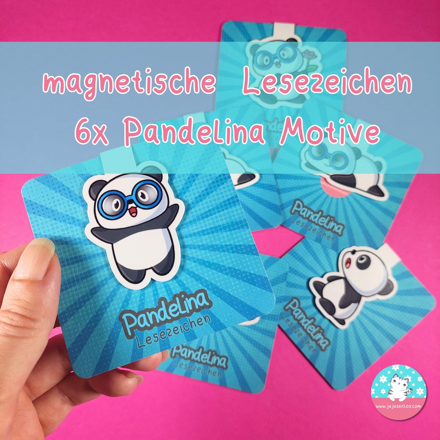 magnetische Lesezeichen Pandelina