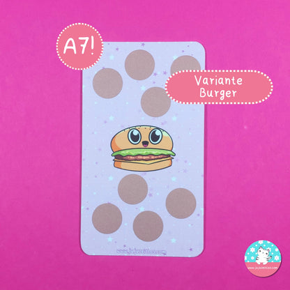 Fast Foodies Sparchallenges ♡A7 für kleine Binder♡