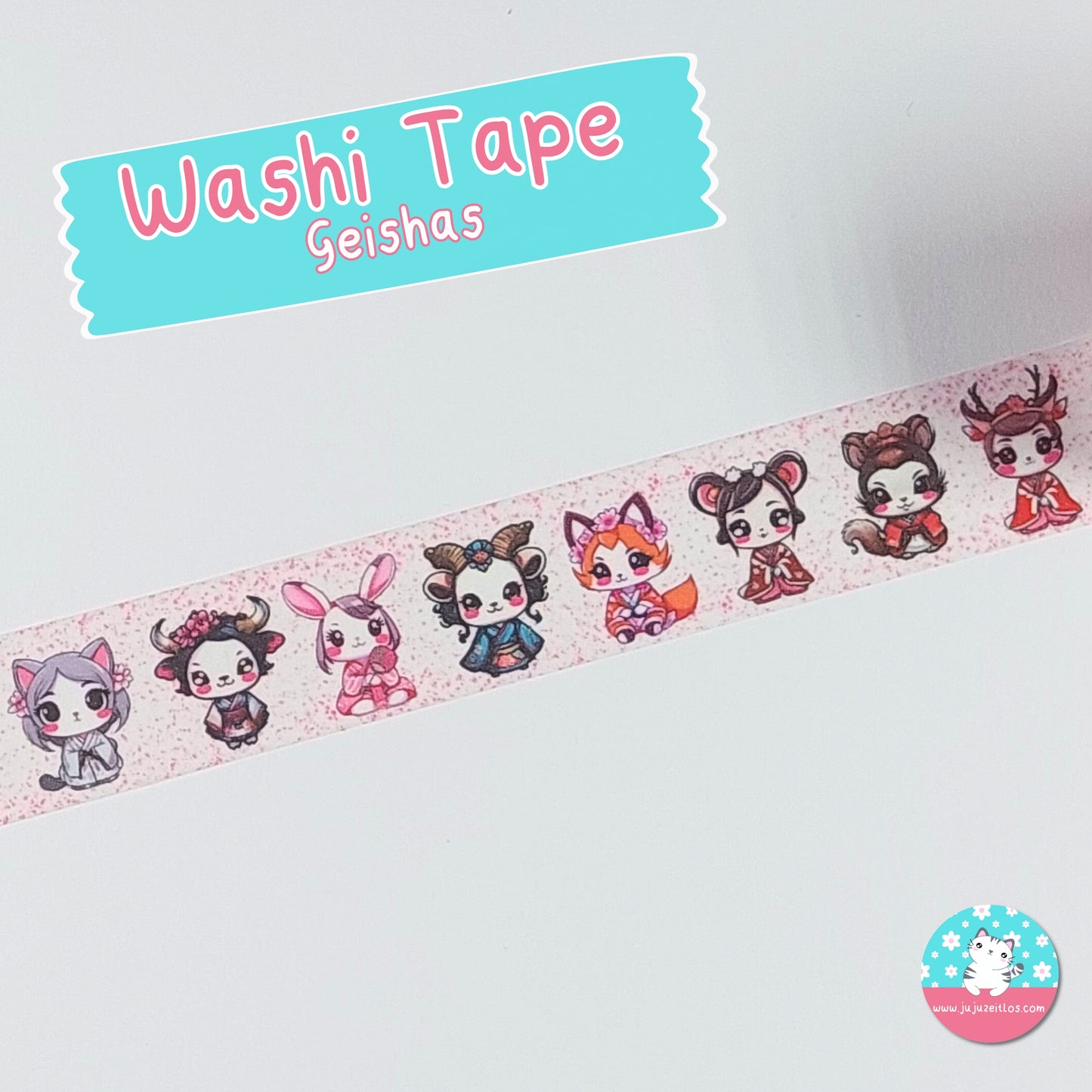 Washi Tape Geishas