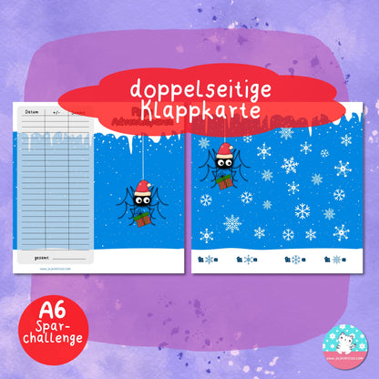 Klappkarte - Fipps Adventssparen ♡Download♡