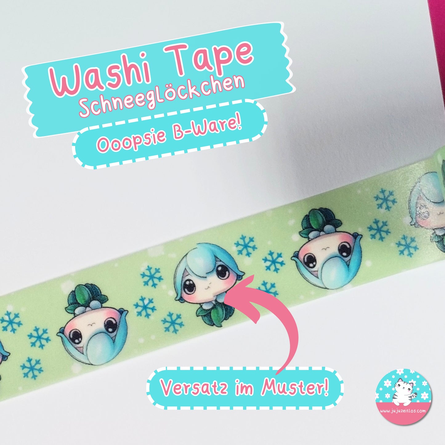 Ooopsie Washi Tape Schneeglöckchen