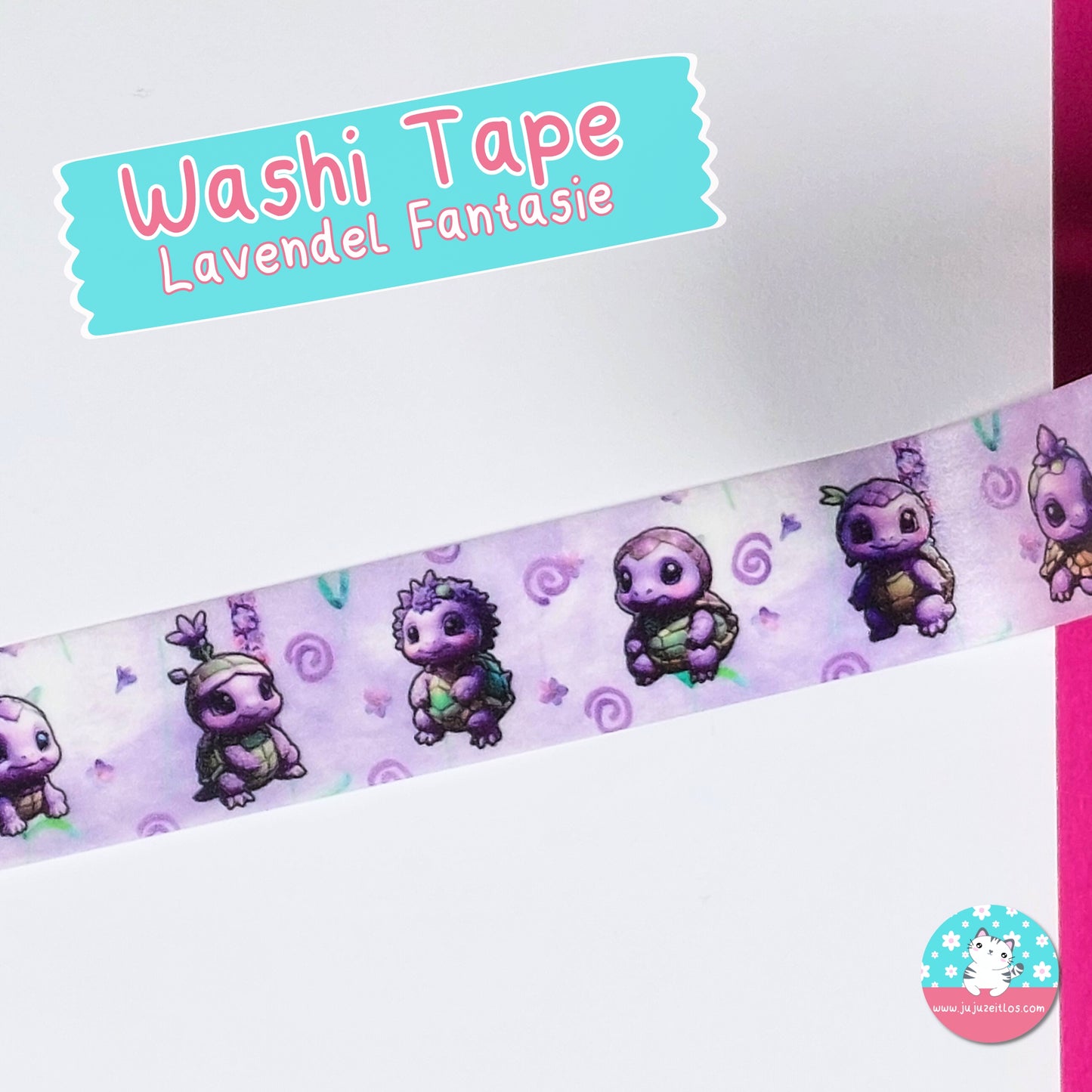 Washi Tape Lavendel Fantasie