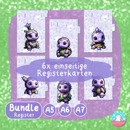 Register - Lavendel Fantasie BUNDLE - PDF A4 ♡Download♡