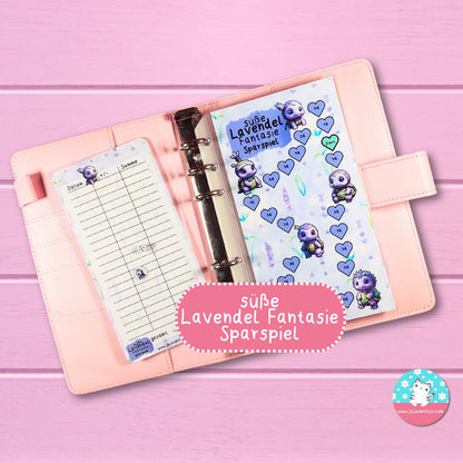 süße Lavendel Fantasie  ♡Sparspiel A6♡