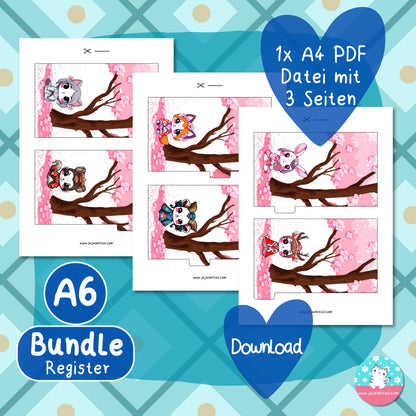 Register - Geishas BUNDLE - PDF A4 ♡Download♡