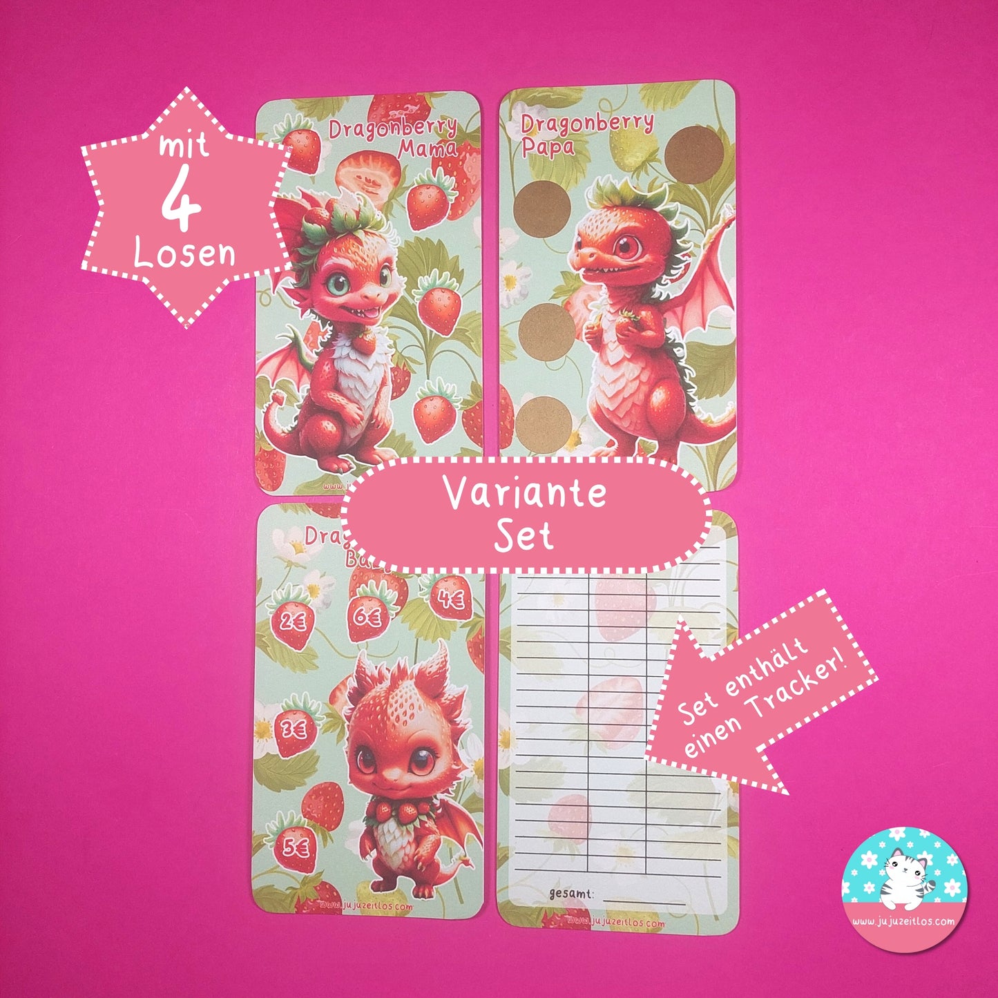 Dragonberry Sparchallenges ♡A7 für kleine Binder♡