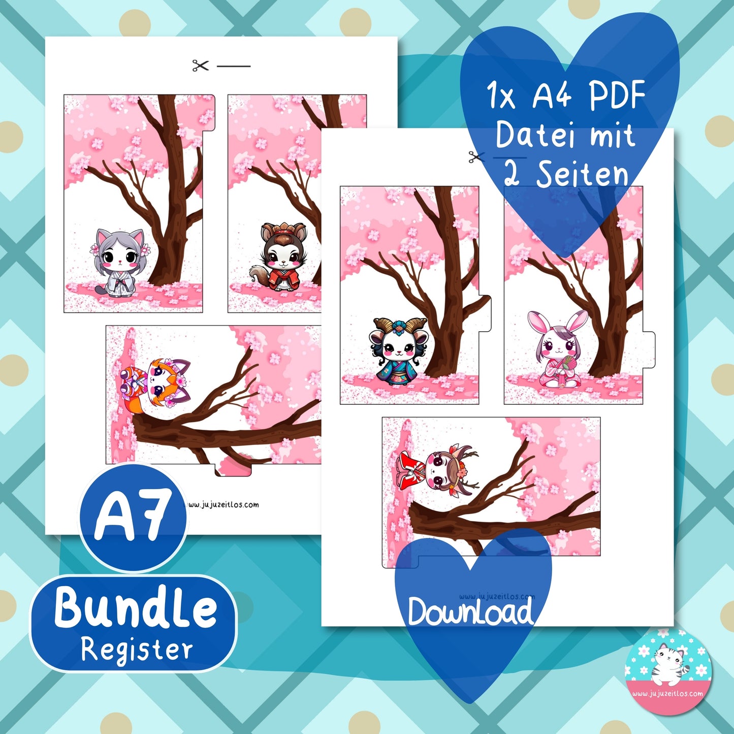 Register - Geishas BUNDLE - PDF A4 ♡Download♡