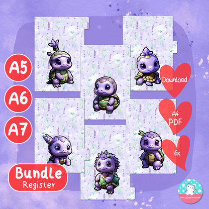 Register - Spinne Fipps BUNDLE - PDF A4 ♡Download♡