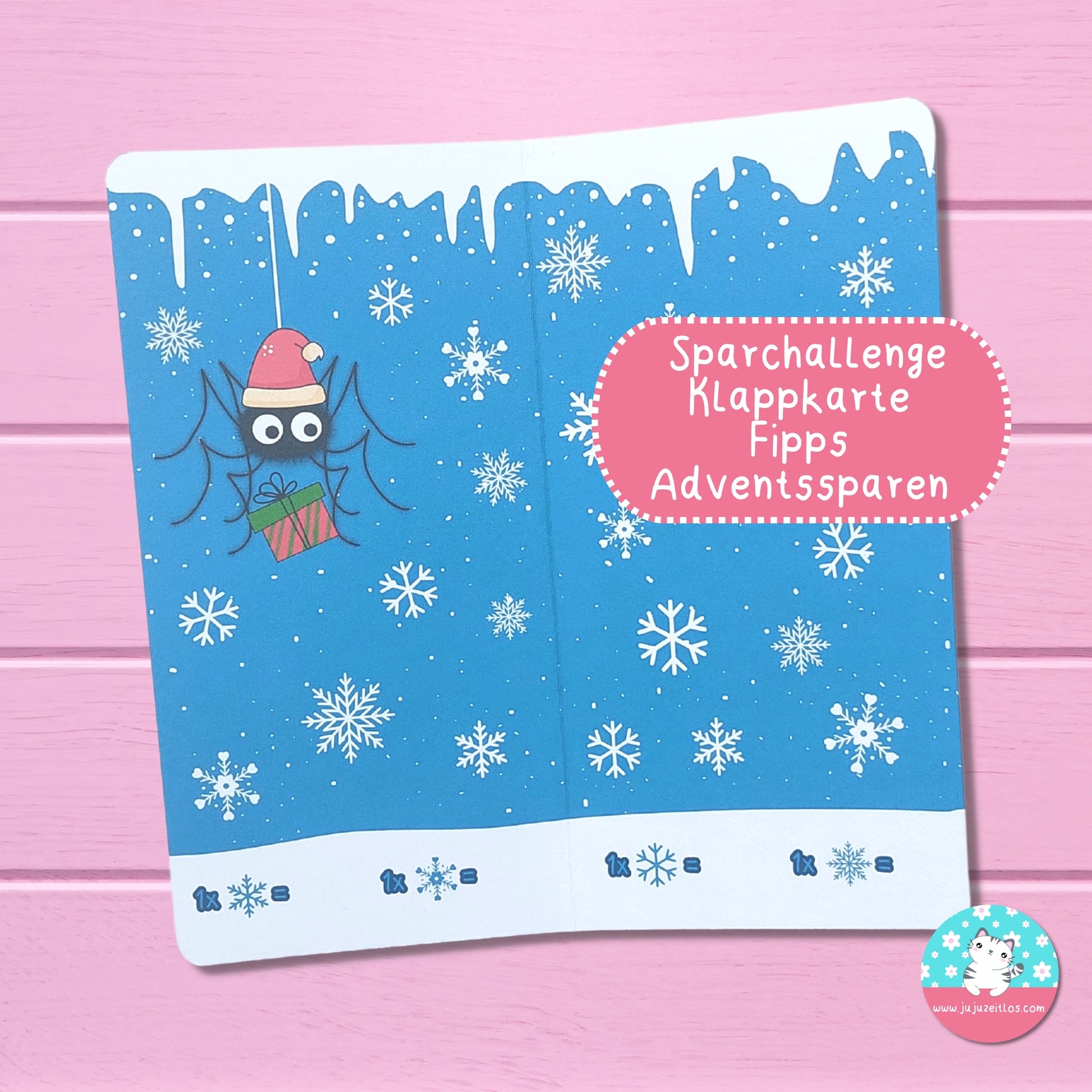 Fipps Adventssparen ♡Sparchallenge A6♡ - JujuZeitlos