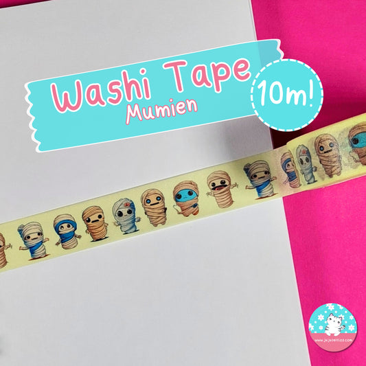 Washi Tape Mumien ♡Memo & Notizen♡
