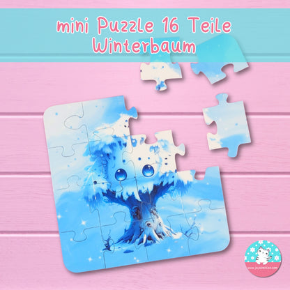 mini Puzzle - Winterbaum