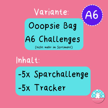 Ooopsie Bags A6 ♡Sparchallenge A6♡