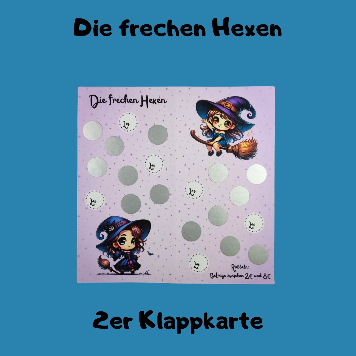 BudgetBeaver 🦫 -die frechen Hexen Klappkarten-