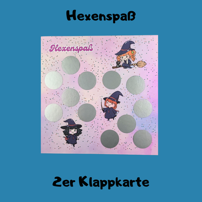 BudgetBeaver 🦫 -Hexenspaß Klappkarten-