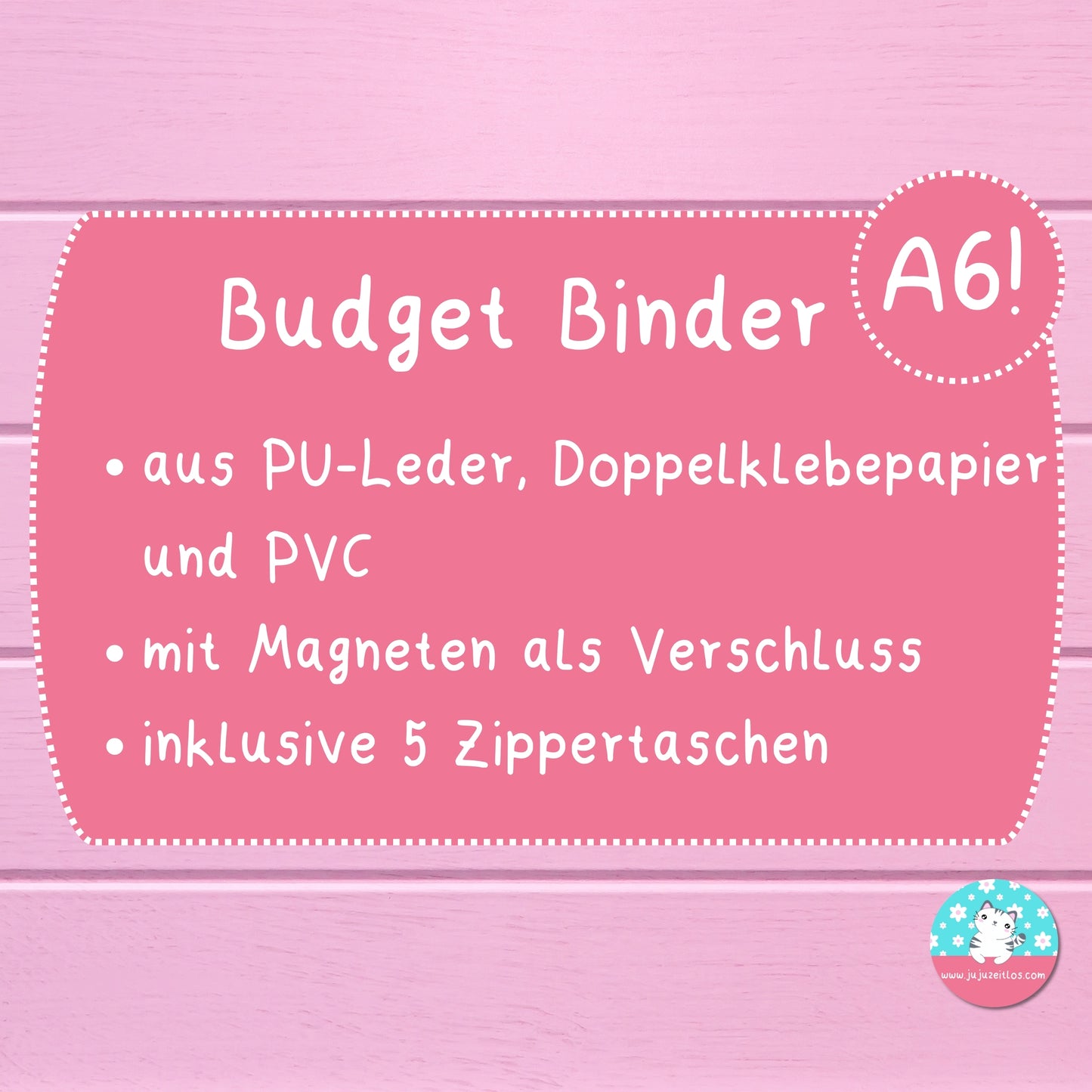 %B-WARE% A6 Budget Binder ♡Binder & Zippertaschen♡