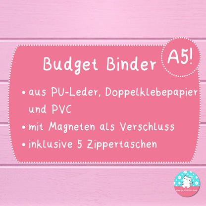 %B-WARE% A5 Budget Binder ♡Binder & Zippertaschen♡ - JujuZeitlos
