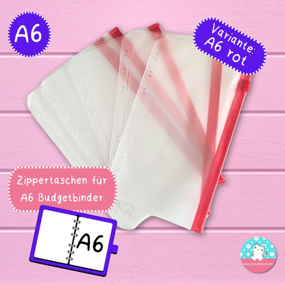 Zippertaschen A5, A6 & A7 ♡Binder & Zippertaschen♡