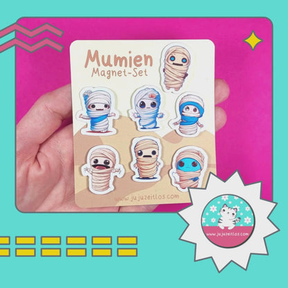 Mumien Magnet-Set