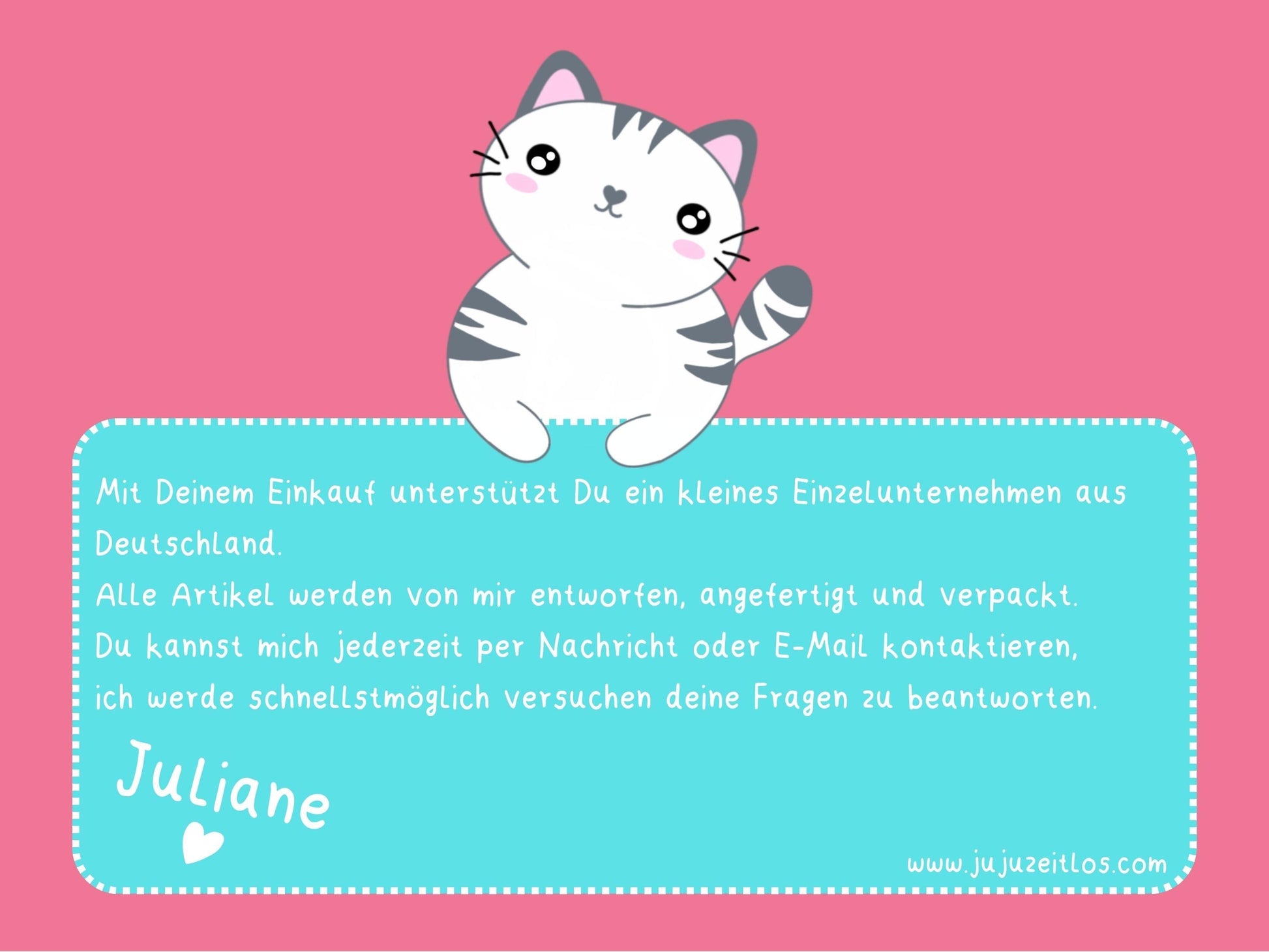 52 Wochen Challenge Kawaii Kaktus ♡Sparschallenges als Download A6♡ - JujuZeitlos